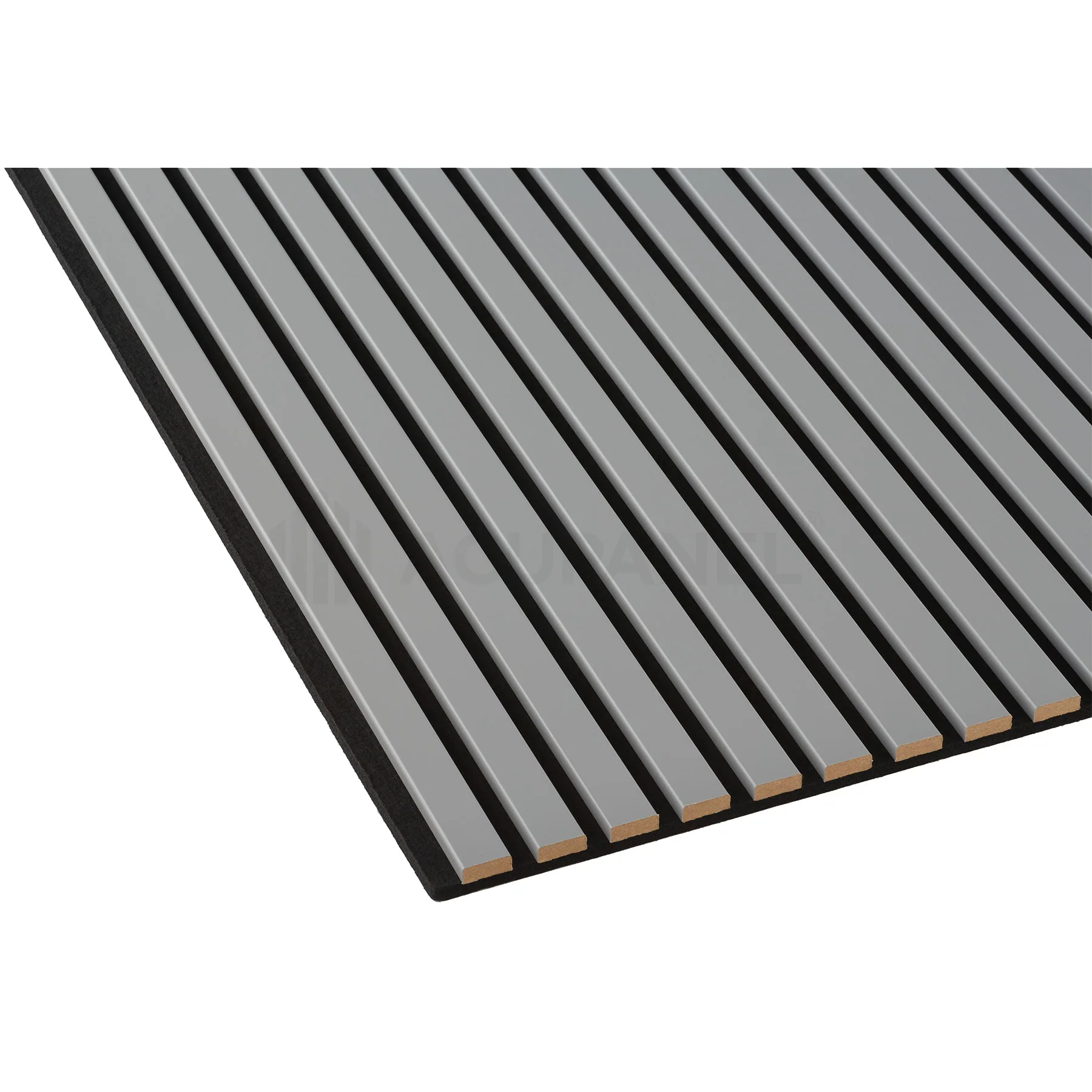 Acupanel® Contemporary Arctic Grey Wrapped Acoustic Wall Panels - Image 4