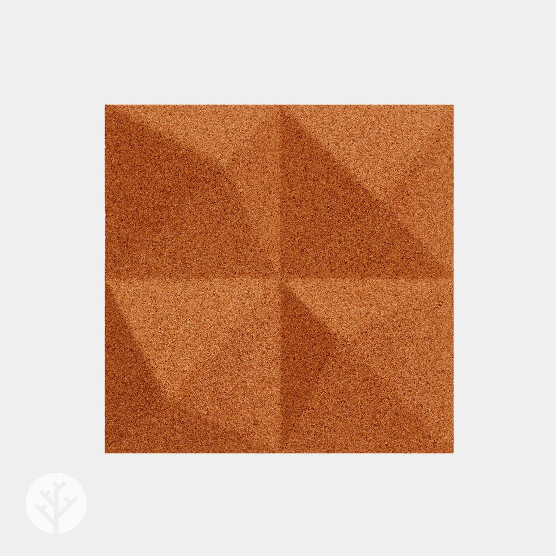 Muratto® Organic Peak Pattern Luxury Cork Wall Tiles - Image 6