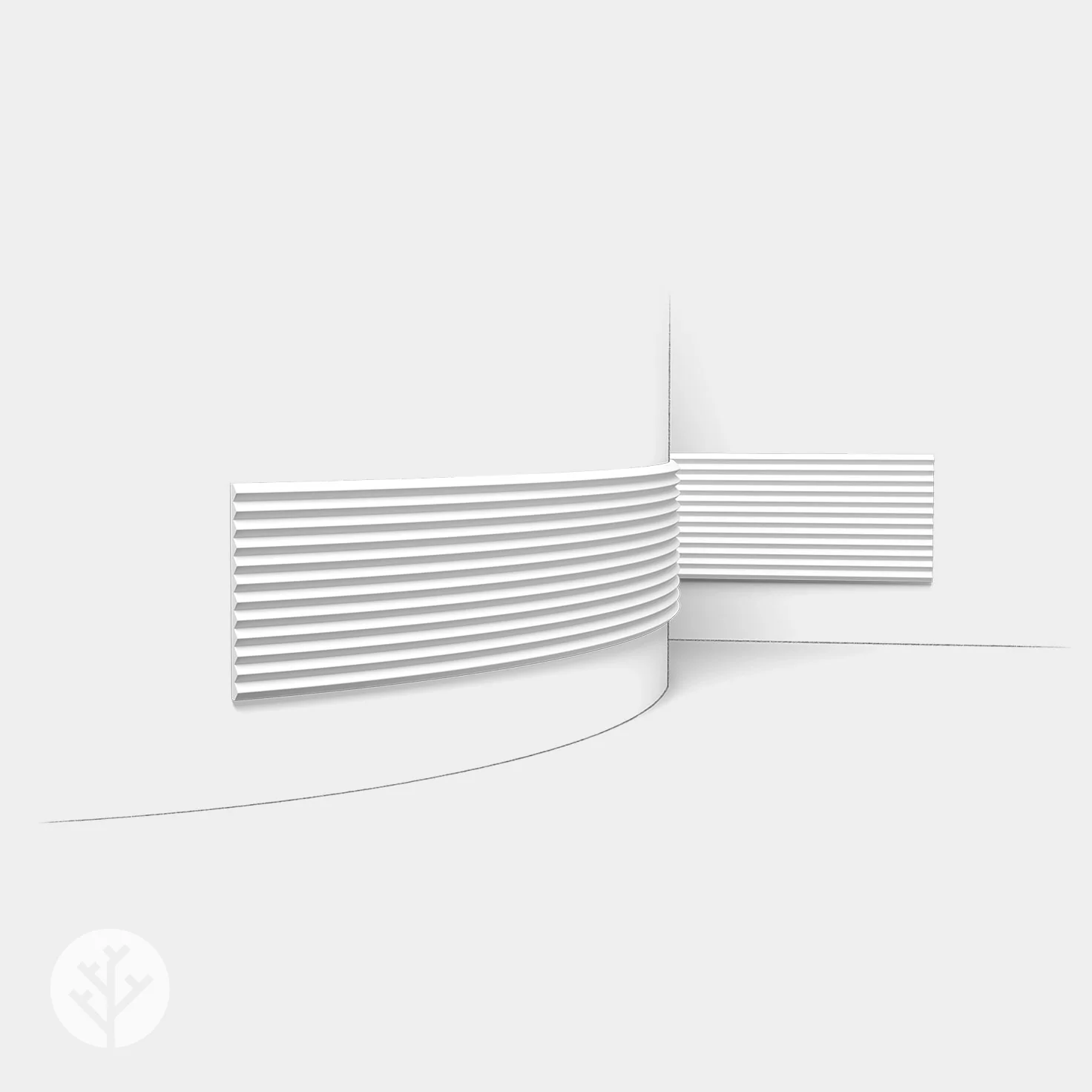 Zigzag 3D Paintable Wall Panels | Orac W108 - Image 3