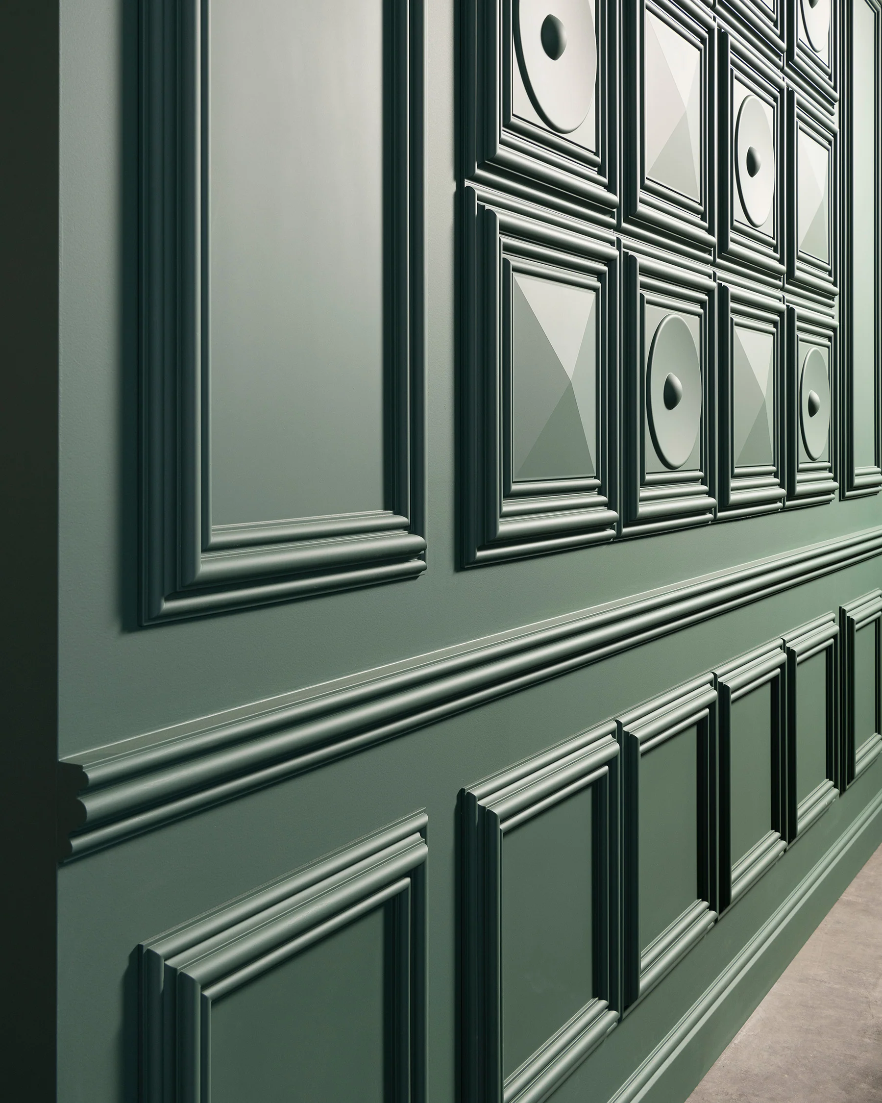 Autoire Pyramid 3D Paintable Shaker-Style Wall Panels | Orac W123 - Image 9